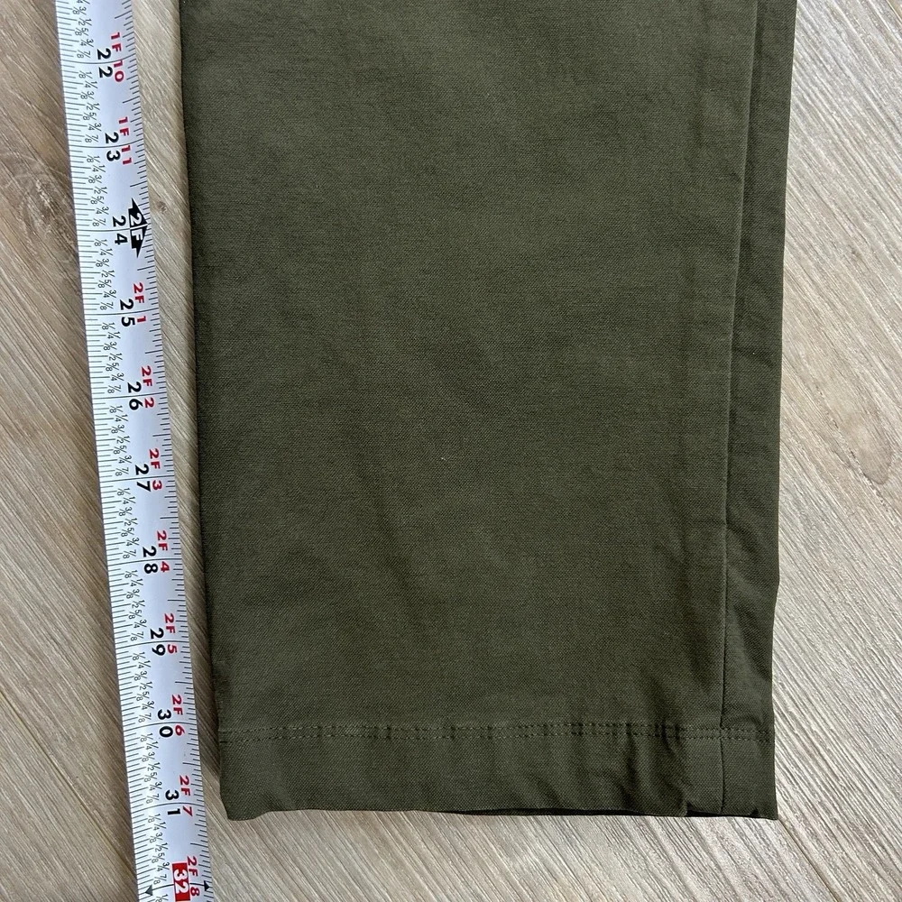 Lululemon ABC 31x31 Classic Fit Trouser Cotton VersaTwill Green LM5AX5S